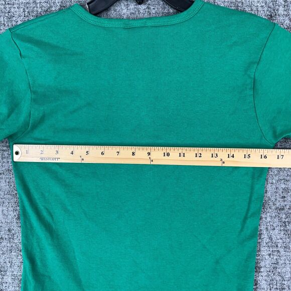 John Deere Shirt Womens Extra Large Green Basic Top Short-Sleeve Casual Tee - Picture 8 of 11